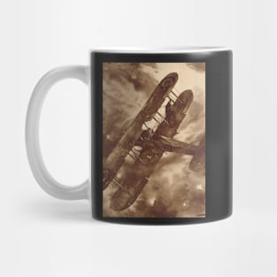 WWI Hero balancing a plane by wing walk Mug